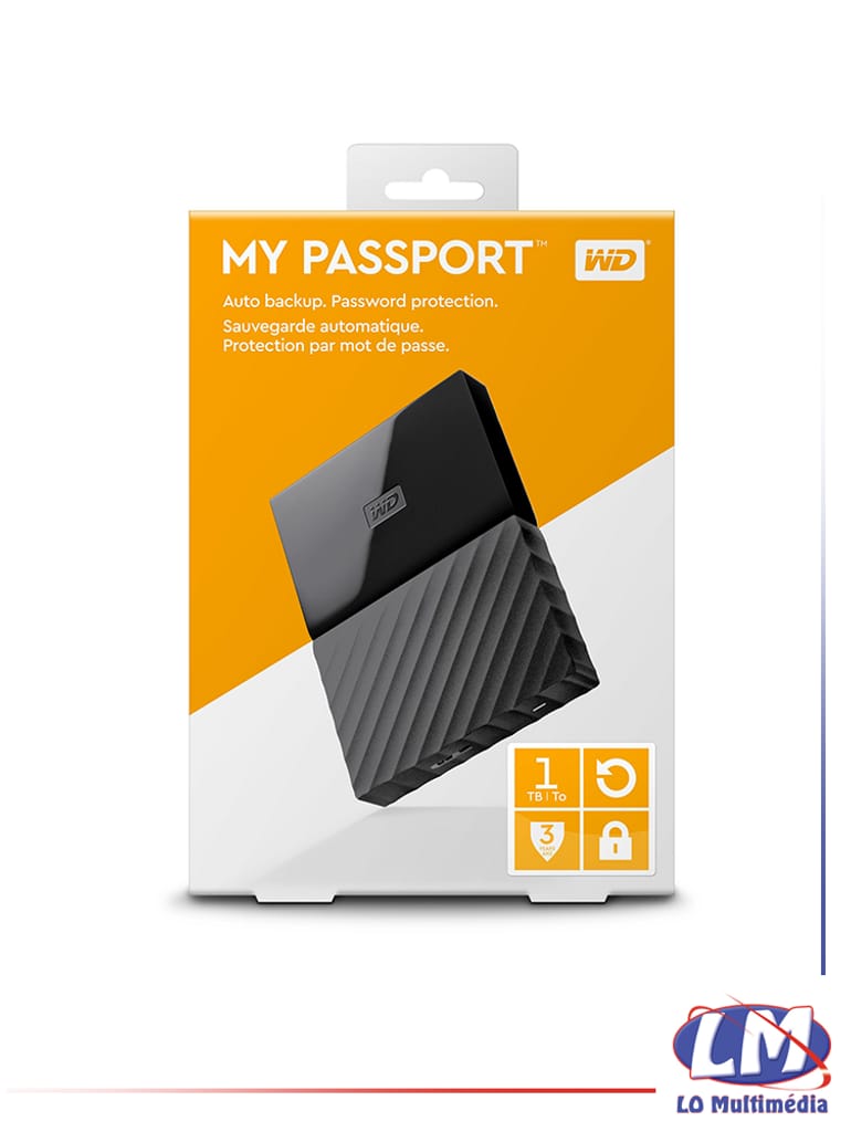 comment installer disque dur externe wd my passport sur pc