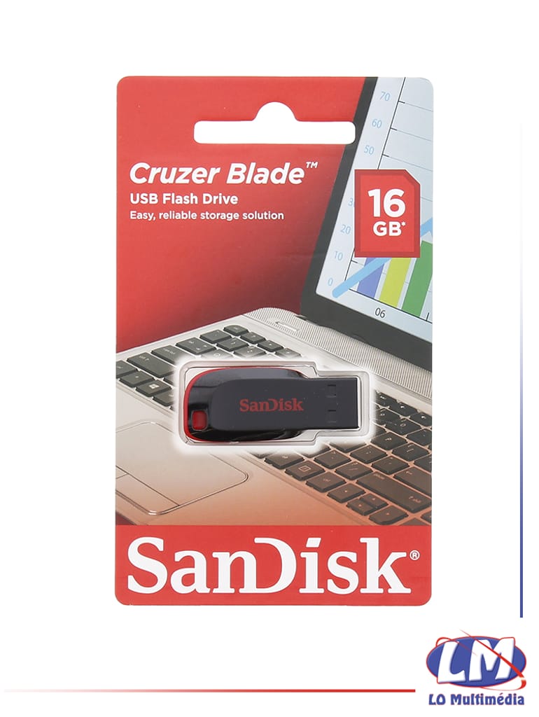 Clé USB Sandisk 32Go - Lo-Multimedia